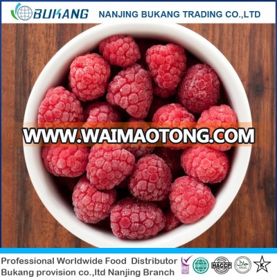 wholesale frozen fruit IQF frozen raspberry with 2018 good price