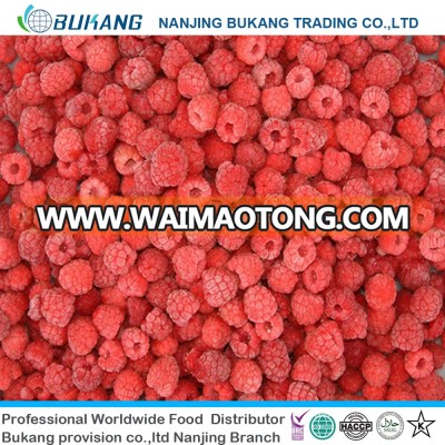 hot sale bulk fruit IQF frozen raspberry with good prices